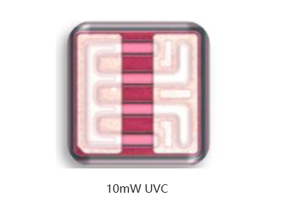 UVC芯片光效高10mW20*20mil PCC-10-V1