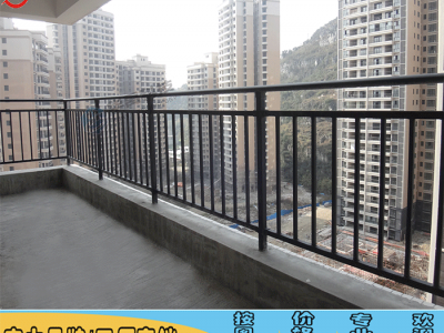 广州楼层栏杆扶手 天台组装锌钢护栏 价格公道