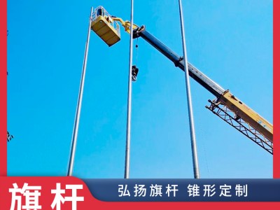 淮南法院旗杆_电动旗杆厂家图2