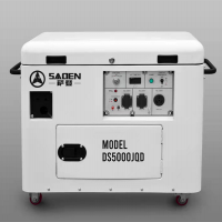 萨登5千瓦汽油发电机办公用电样式优雅