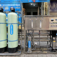 河南郑州2吨纯净水设备锅炉配套反渗透设备