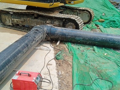 山东淄博志成管道致力于承接各种PE管道工程。图2