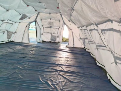 60平网架指挥帐篷  网架帐篷 飒伯朗帐篷定制加工厂家图2