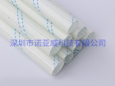 厂家供应12mm黄腊管聚氯乙烯玻璃纤维套管耐温105度自熄管图2
