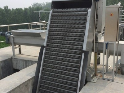 奥伯尔回转式机耙式格栅除污机GSHP-1800 雨污格栅图2