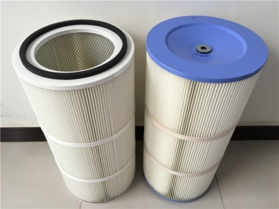 空气除尘滤芯 气体除尘滤筒 工业粉尘滤芯 PTFE覆膜图3
