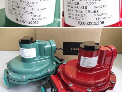 美国FISHER R622H-DGJ红色一级减压阀图2
