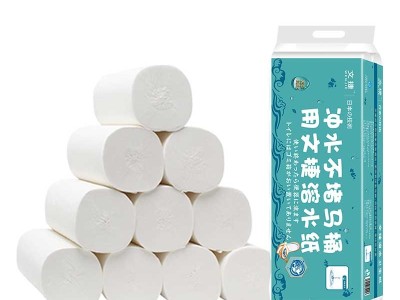 苏州文捷纸卫生纸卷筒纸溶水纸冲水纸厕纸无芯纸2提图5
