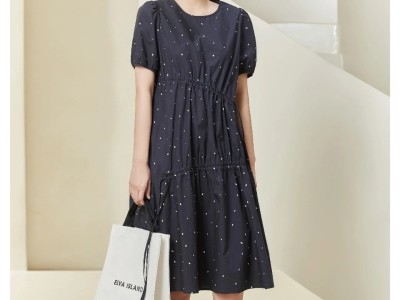 艾娃22夏文艺棉麻风品牌折扣女装图4