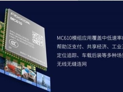 广和通Fibocom 4G Cat1模块 MC615-CN