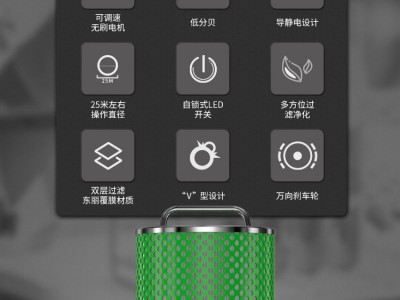 凯德威吸尘器SK-1220B半导体电子洁净车间用图2