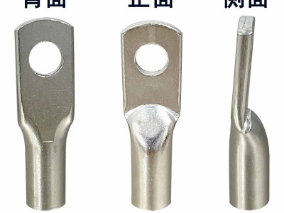 镀锡铜线耳JG50-8船用线鼻子，电缆铜接头铜端子图2