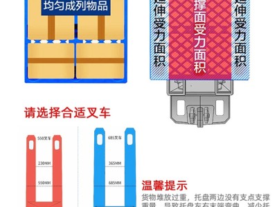 厂家供应各规格塑料田字托盘仓库堆码叉车托盘图4