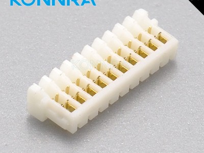 刺破式0.8mm间距线对板连接件家用电器仿JST接插件图2