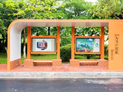 城市候车亭定制，公交站牌厂家，河南亿佳倡弘图2