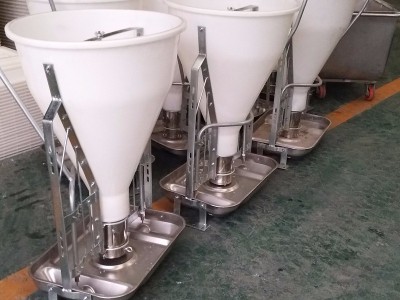 供应猪用不锈钢干湿喂料器养殖场设备量大从优图2