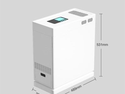 左杉新型水氧电磁空气净化器家用去甲醛室内机除粉尘二手烟神器图8