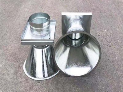 白铁皮排风管厂家定制镀锌螺旋风管工业除尘排烟通风管道图4