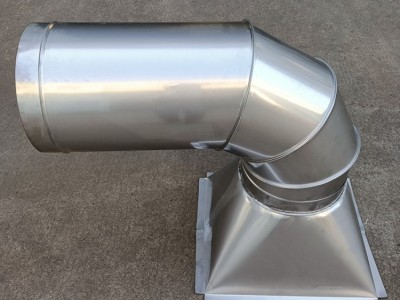 白铁皮排风管厂家定制镀锌螺旋风管工业除尘排烟通风管道图5