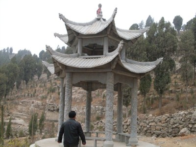 青石石亭、青石凉亭、青石廊亭、石雕亭子厂家图5