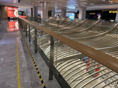 不锈钢工程栏杆阳台栏杆玻璃护栏图4