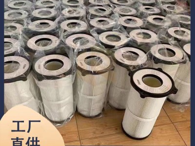 替代Nederman尼得曼除尘滤筒 防静电覆膜焊烟粉尘滤芯图2