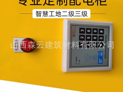 智慧工地二级三级组装定制成套配电柜配备电子密码锁强电控制柜图3