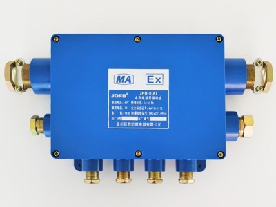 JHH-8 煤矿用本安电缆接线盒 8通10对 本安电路接线盒图2