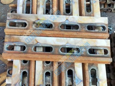 高铁排架道夹板轨排鱼尾板现货销售图1
