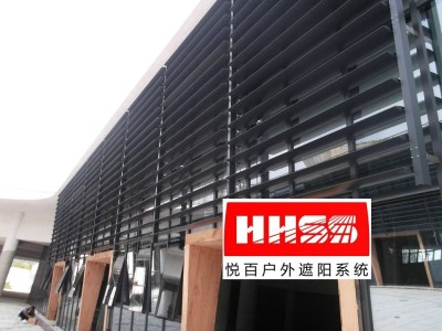 300机翼百叶300梭形遮阳板厂家批发图2