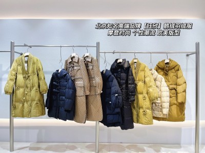 商场撤柜女装品牌[钰欣]羽绒服甜酷大码货源供应图2