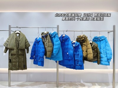 商场撤柜女装品牌[钰欣]羽绒服甜酷大码货源供应图3