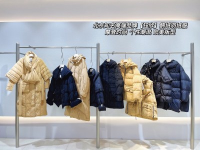 商场撤柜女装品牌[钰欣]羽绒服甜酷大码货源供应图4