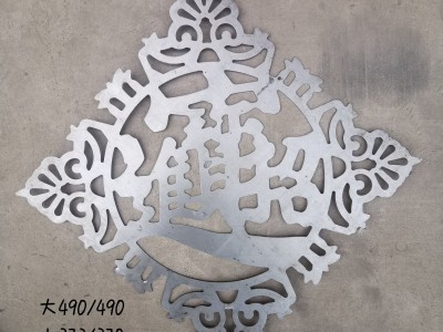 冲压大门门花图3