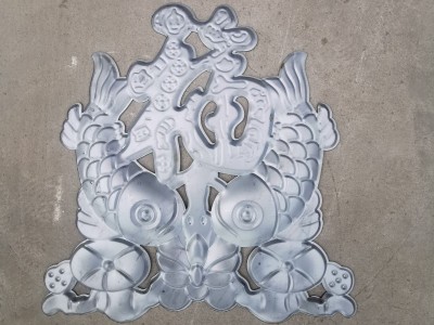 冲压大门门花图6