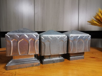 护栏楼梯扶手莲花柱头图2