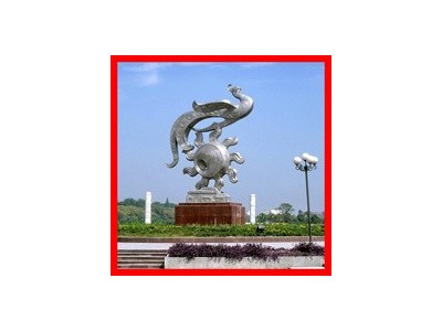 大型不锈钢城市雕塑 金属抽象雕塑 白钢城市景观雕塑厂家直销图6