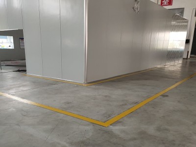 张家港室内画线、地面标志线、厂区人行道通道线工厂车位画线价格图2