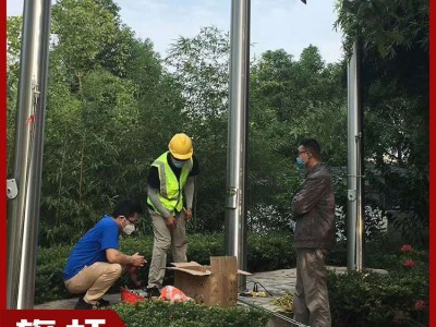 不锈钢旗杆-电动旗杆-合肥旗杆选弘扬-304室外旗杆生产厂家图3